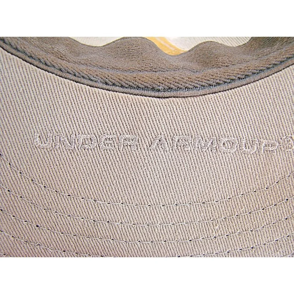 Under Armour Georgia Tech Yellow Jackets On-Field Ball Cap Hat "L" Front Sz Med - Picture 9 of 12